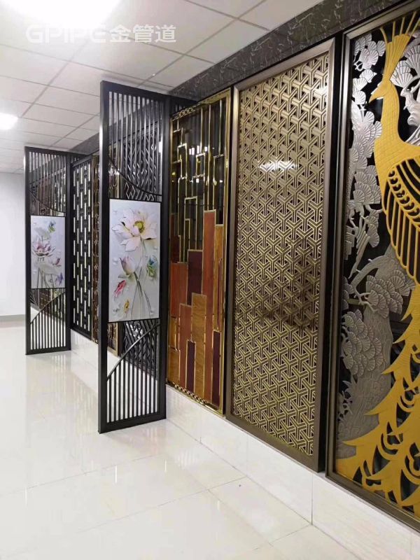 不銹鋼屏風(fēng)展廳