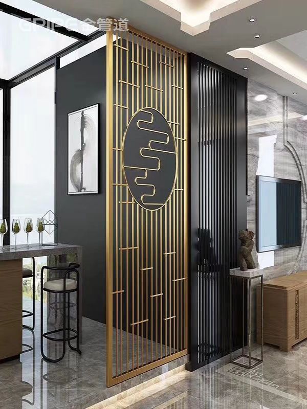 格形不銹鋼屏風(fēng)